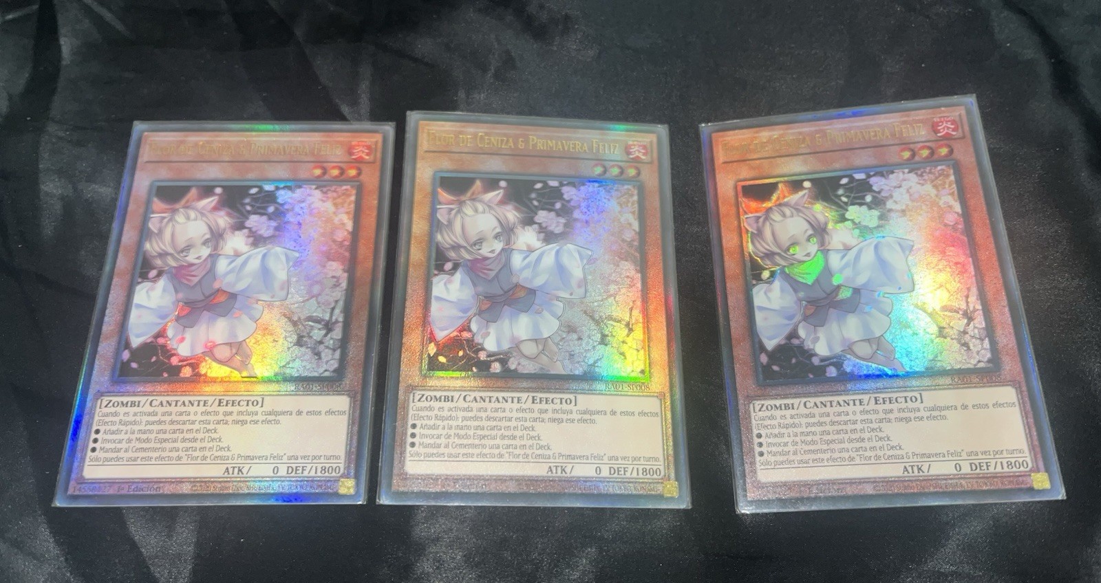 Ash Blossom & Joyous Spring (V.7 – Ultimate Rare)●YUGIOH●RA01●SPANISH●33388
