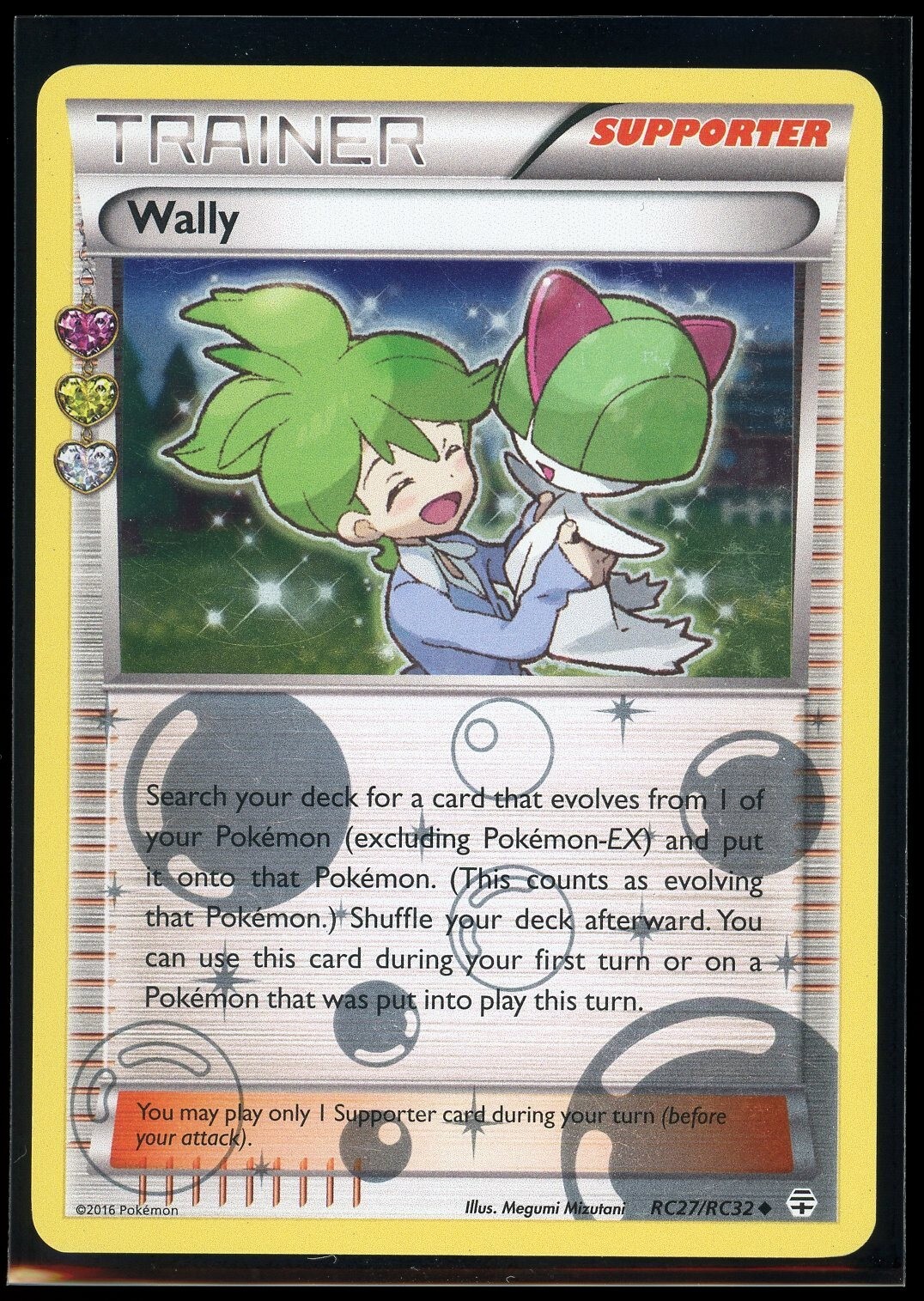 Pokémon Tcg Wally RC27/RC32 Generations Radiant Collection NM