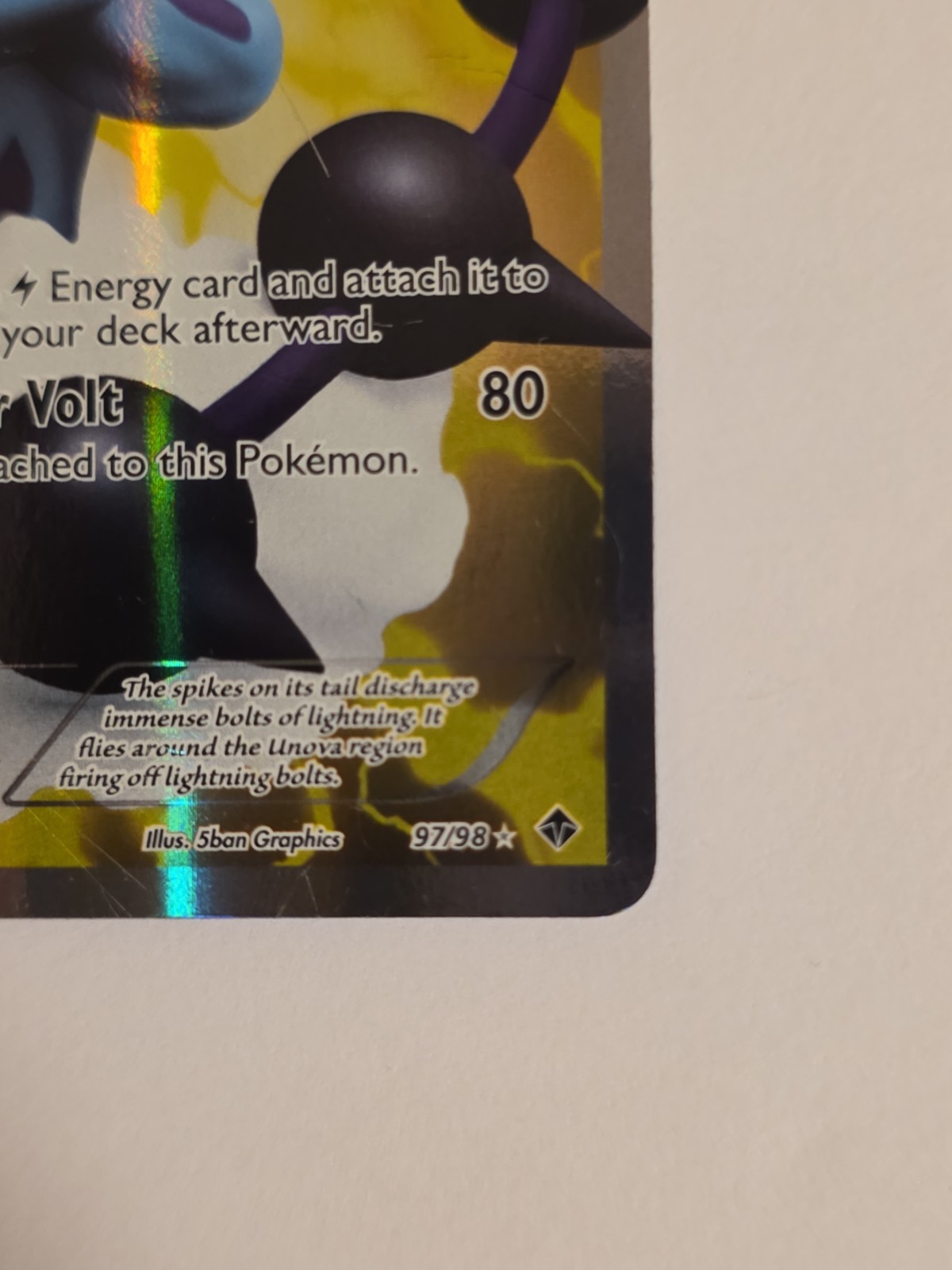 Thundurus (Full Art) 97/98 Emerging Powers Holo