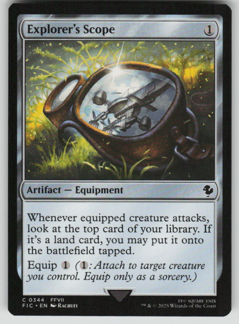 Explorer’s Scope Common Commander: FINAL FANTASY 344 MTG Near Mint