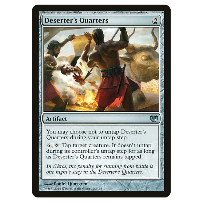 Magic the Gathering – Journey into Nyx – Deserter’s Quarters – 160/165