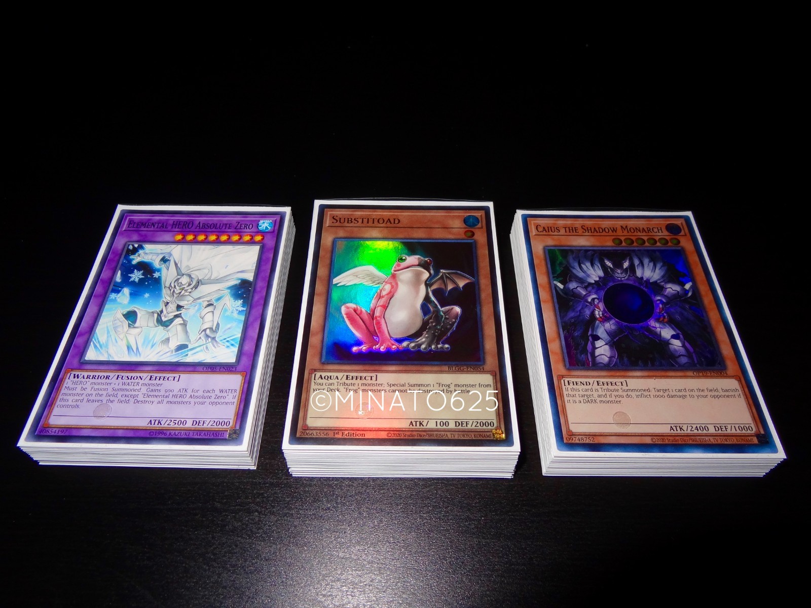 Yugioh Retro Edison Format Frog HERO Deck! Absolute Zero Substitoad Caius