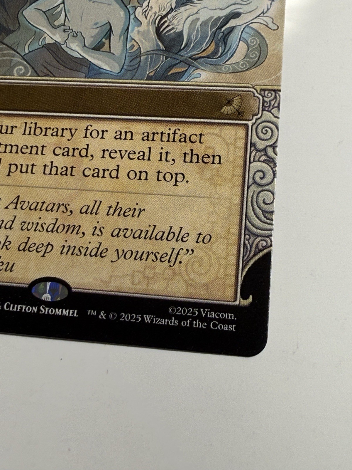 MTG Enlightened Tutor (305/319) Avatar The Last Airbender Eternal LP Mtg Card