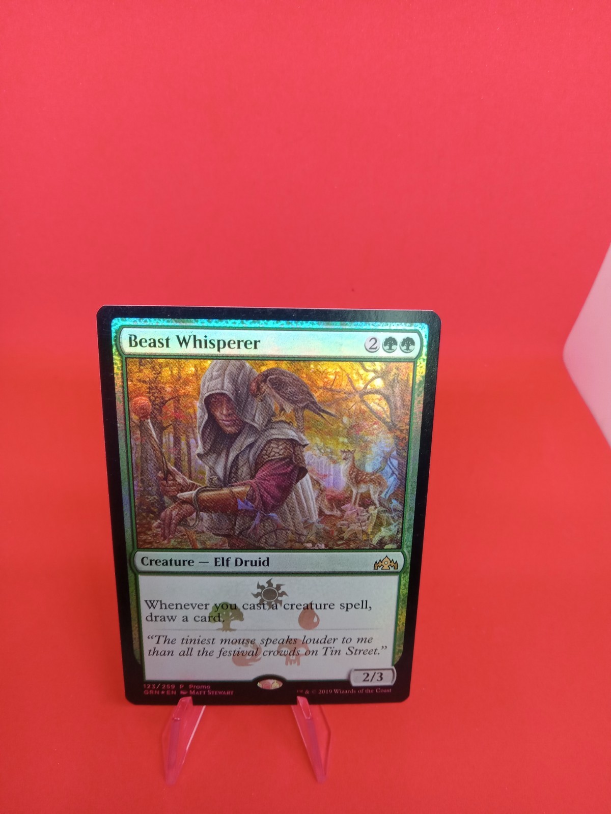 Beast Whisperer Media Promos Foil MTG Magic The Gathering