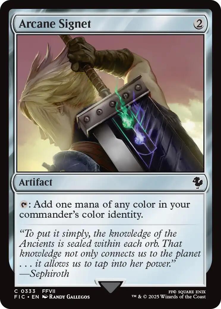 Arcane Signet (0333) – FIC – 333 NM/LP