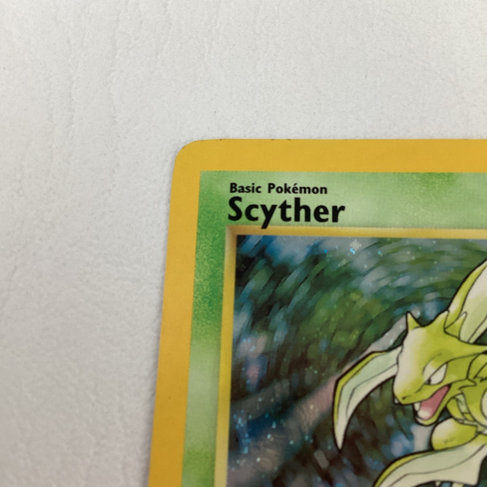 Scyther 017/130 Base Set 2 Pokemon TCG Card Holo Rare Vintage 2000