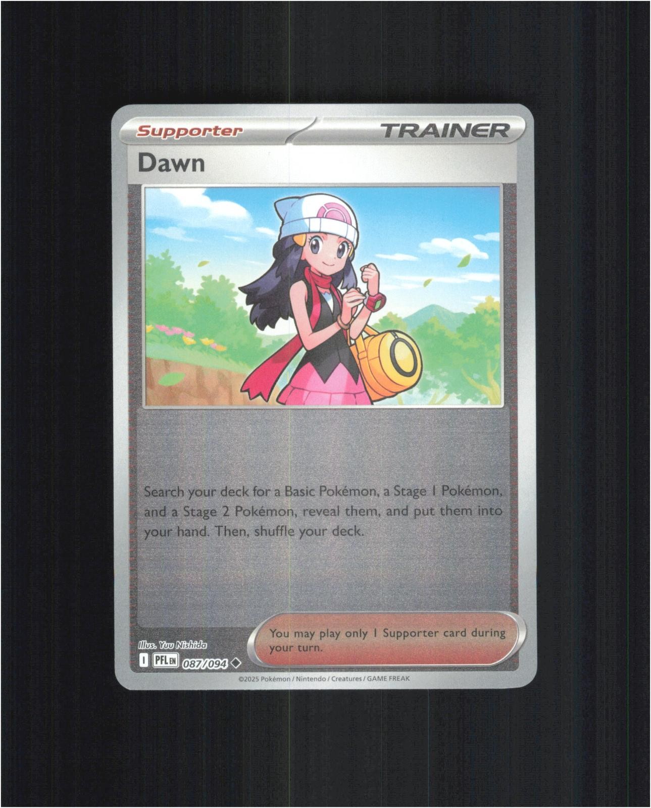 Dawn 087/094 Uncommon Phantasmal Flames Pokemon Reverse Holo Near Mint