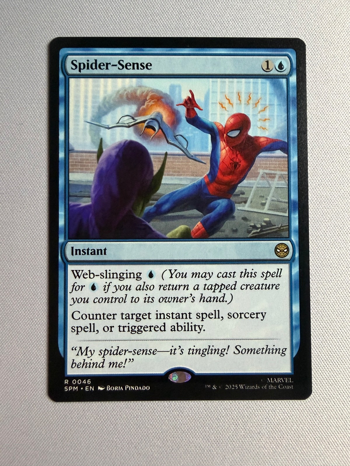 Spider-Sense R SPM Marvel’s Spider-Man 46 Magic: The Gathering NM