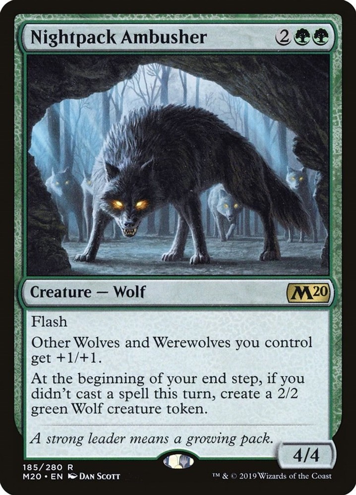 NM – Nightpack Ambusher [M20 – 185] Core Set 2020