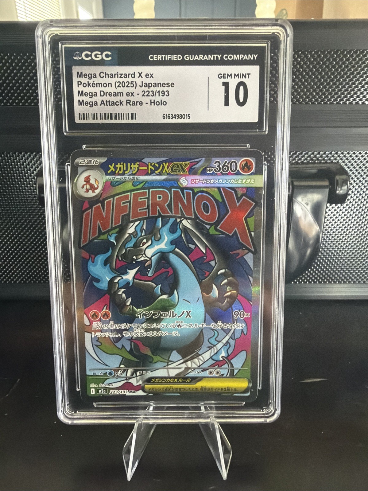 Mega Charizard X Cgc Gem Mint 10 ex 223/193 MA Mega Dream ex Mega Attack Rare