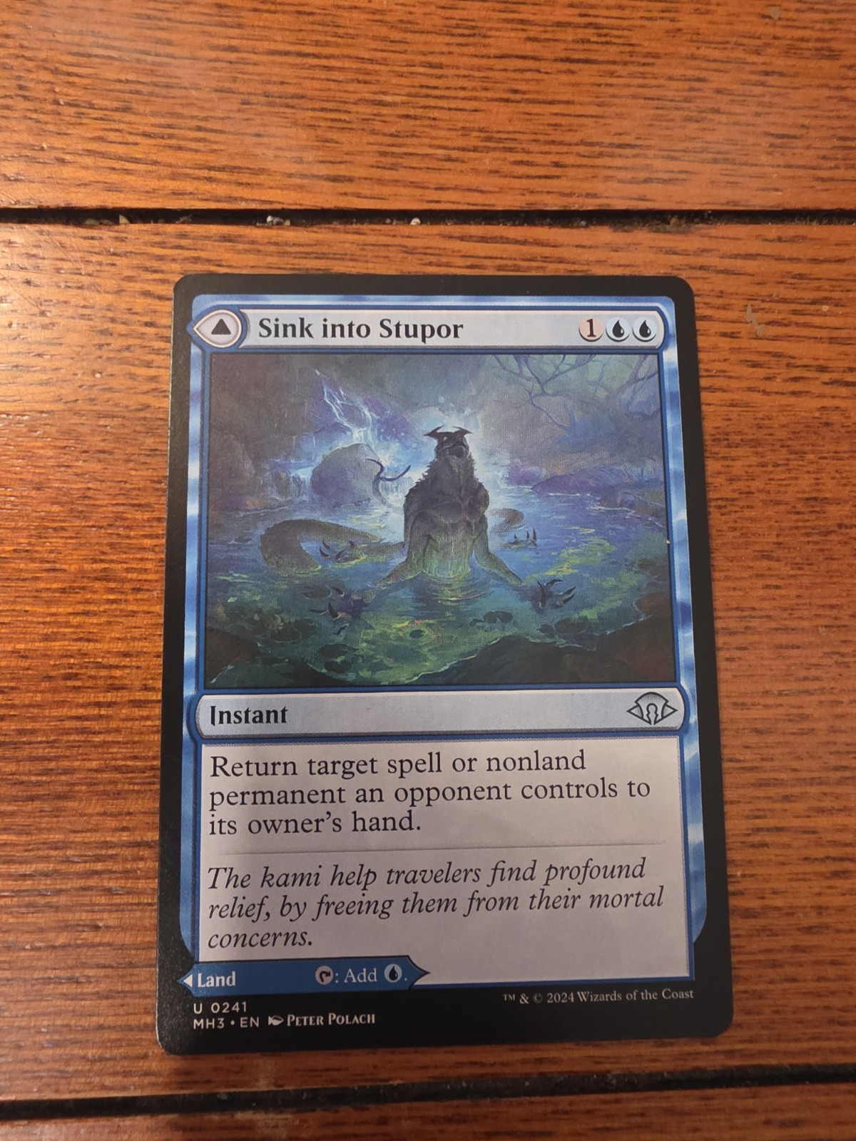 MTG ~ Sink into Stupor / Soporific Springs ~ MH3 Modern Horizons 3 ~ #0241 ~ NM
