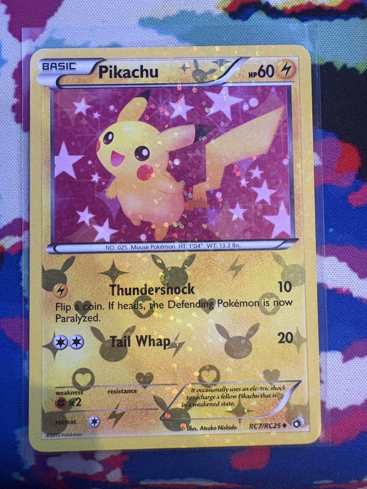 Pokemon Company Pikachu RC7/RC25 Legendary Treasures Radiant Coll Holo ENG