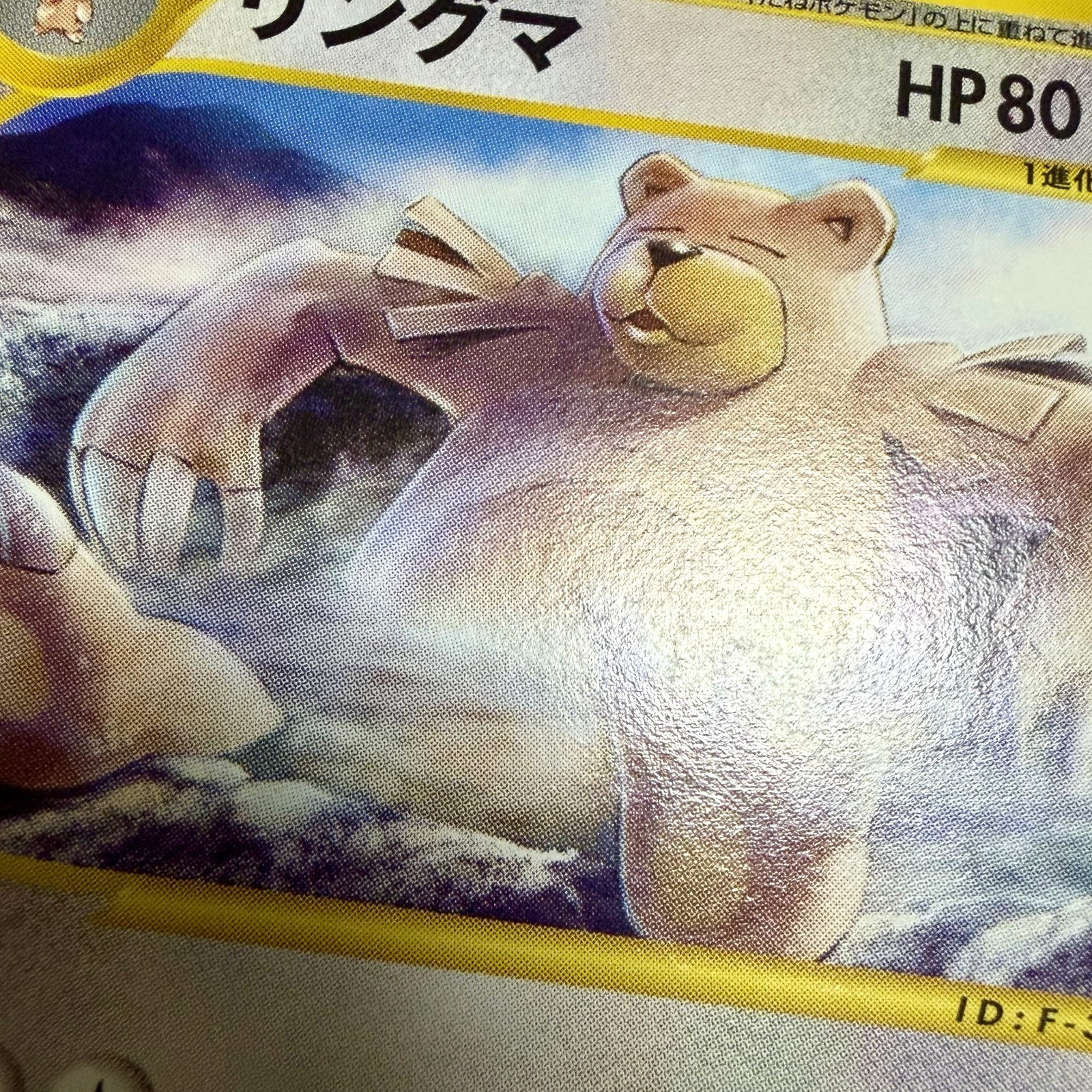 Pokemon Card Japanese【Ursaring】067/088 Mysterious Mountains E-series Non Holo