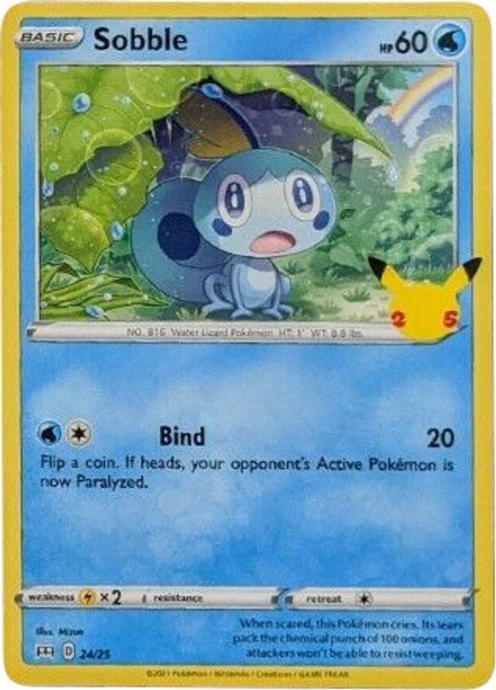 Sobble Normal [M21 – 024/025] NM Pokemon