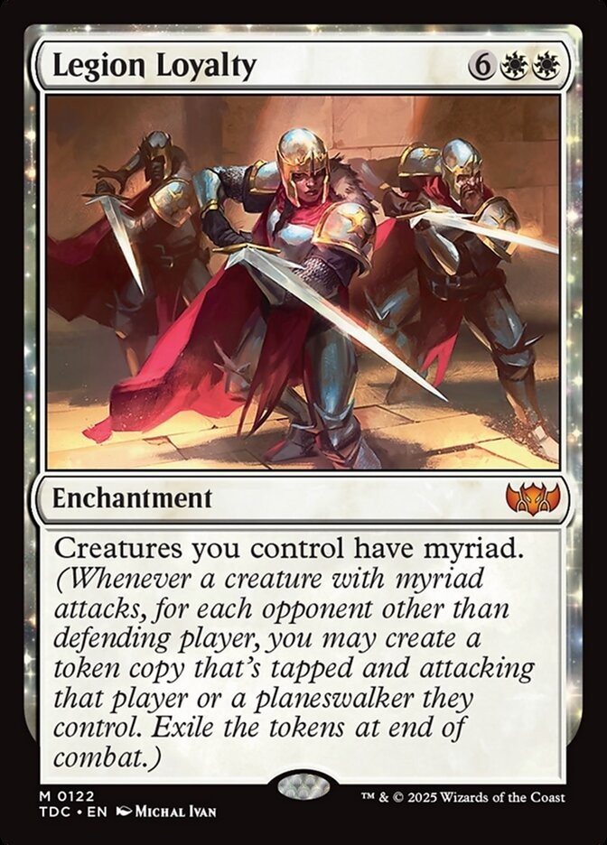 Legion Loyalty 0122 Non Foil Mythic Tarkir Dragonstorm Commander MTG NM