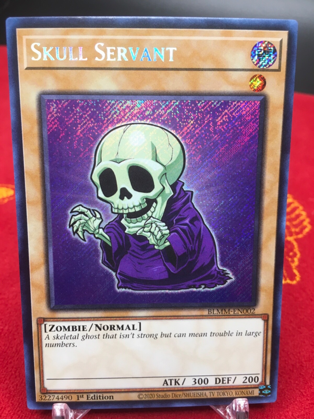 Skull Servant (Chibi) BLMM-EN002 Yugioh Battles of Legend Monster Mayhem LP