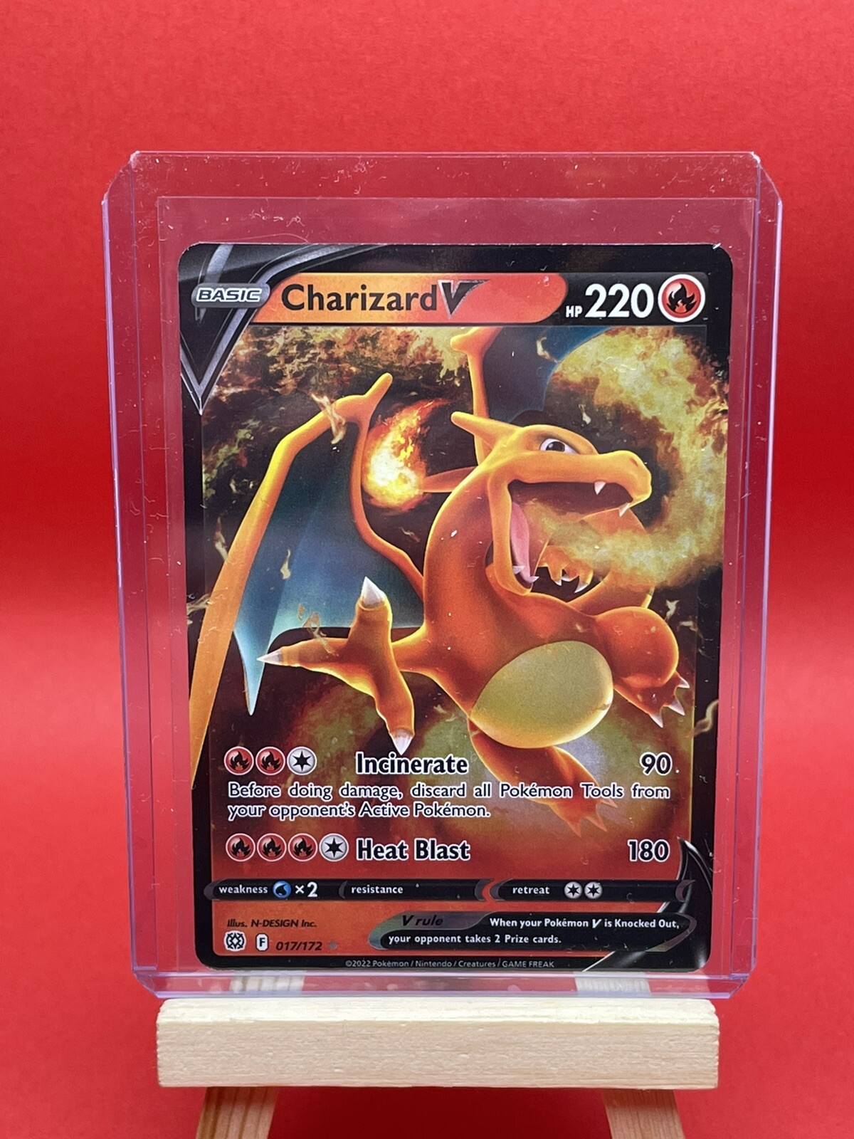 Charizard V 17/172 NM Pack Fresh – Pokémon Brilliant Stars