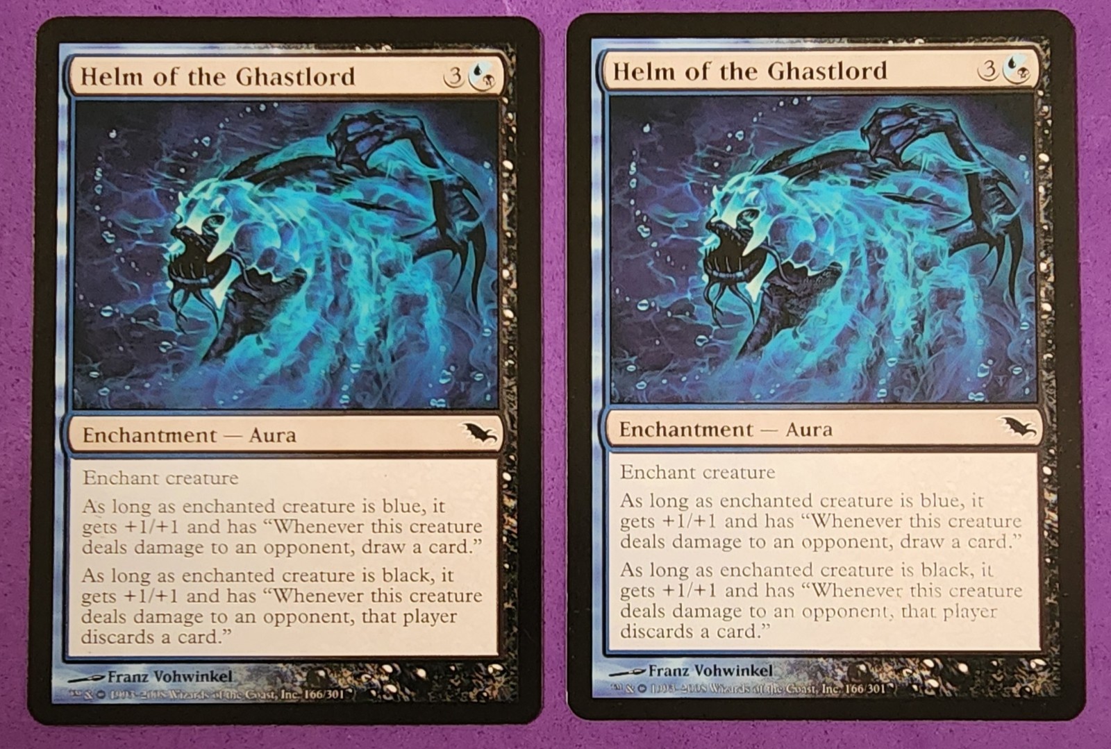 MTG Magic The Gathering – Helm of the Ghastlord x2 – Shadowmoor NM