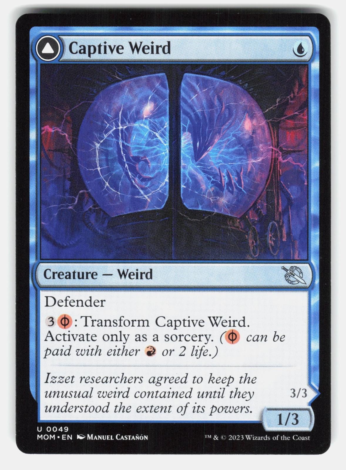 CAPTIVE WEIRD – Magic: The Gathering – CASTAÑÓN MP