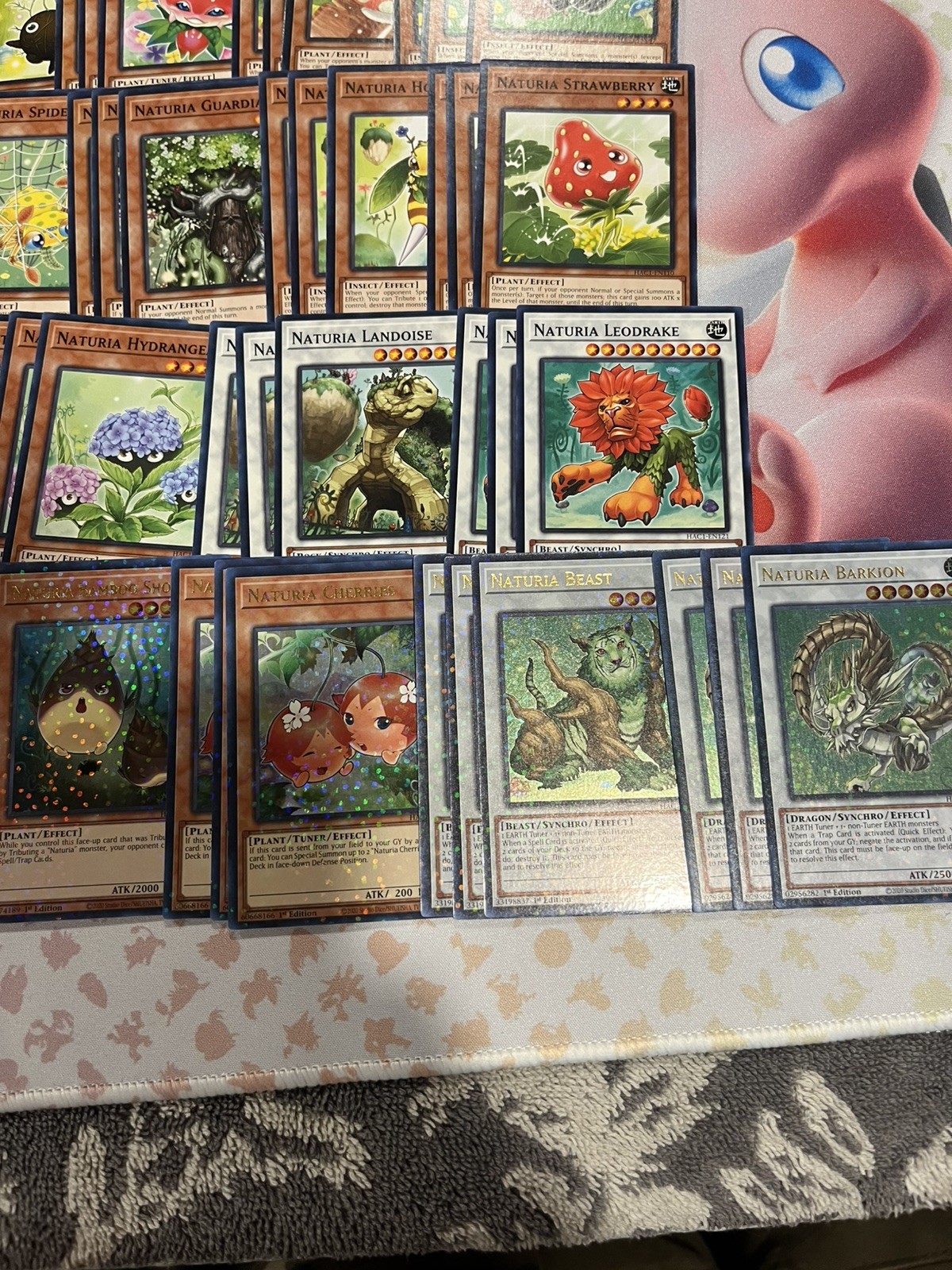 NATURIA DECK | Exterio Barkion Cherries Beast bamboo YuGiOh