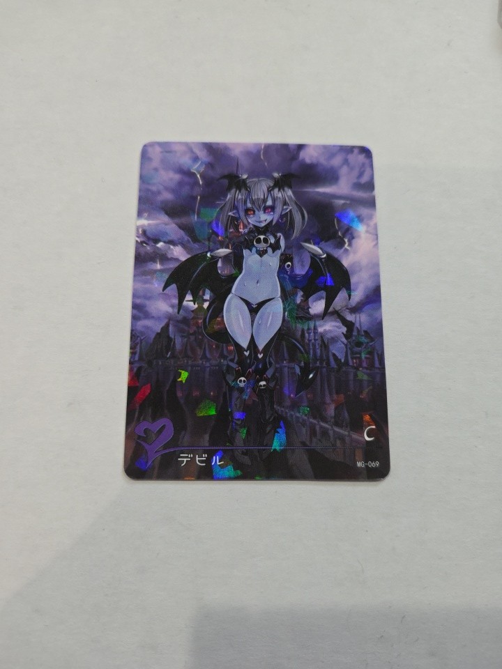 Devil Imp Demon Hot C 69 Monster Girl Encyclopedia Waifu Card Holo Doujin Anime