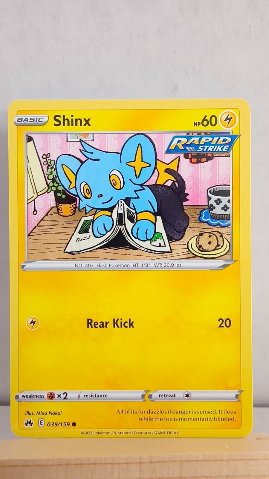 Shinx [LP] – Pokemon TCG Crown Zenith 039/159 [Common]
