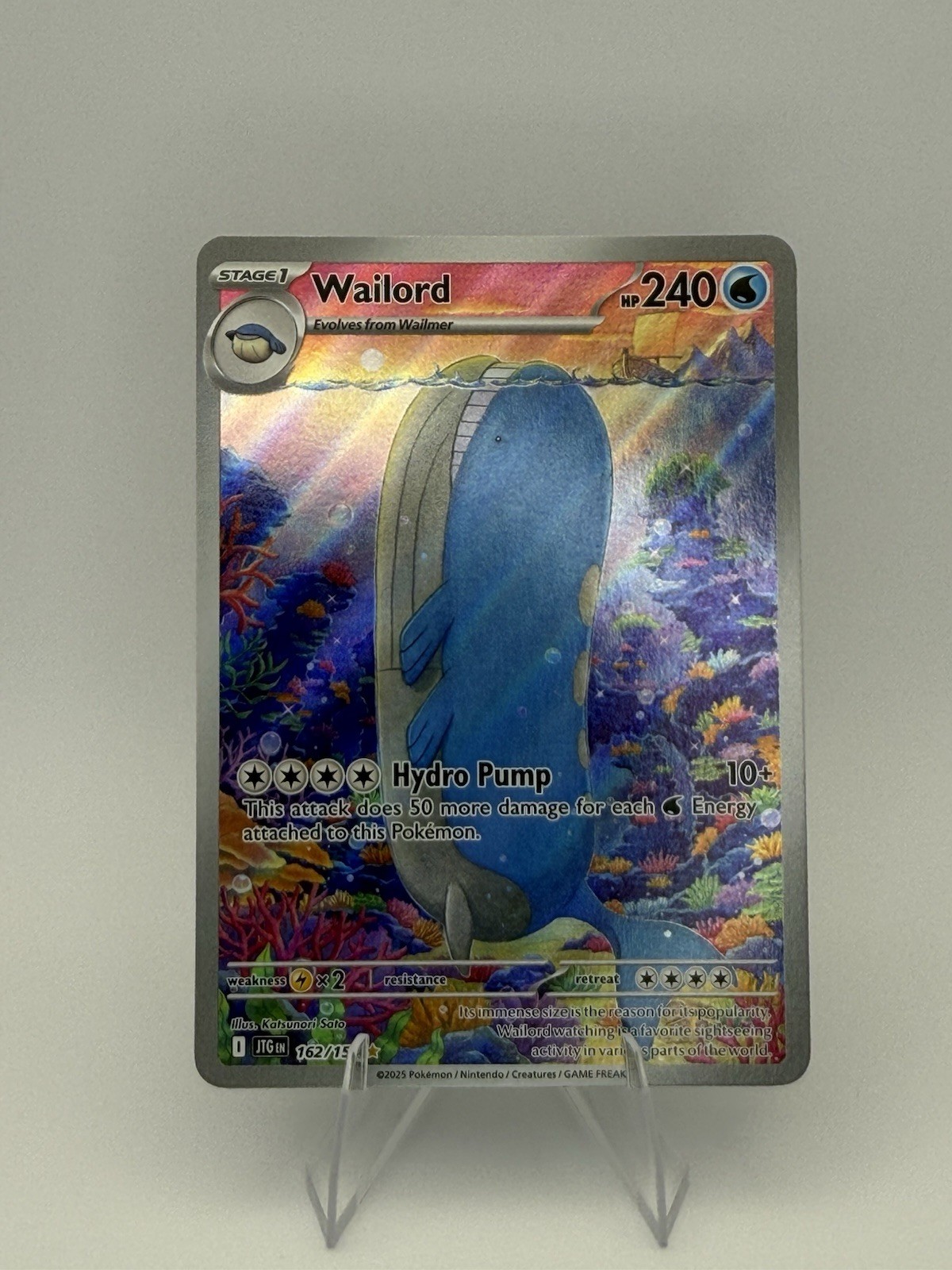 Wailord – 162/159 – SV09: Journey Together (JTG)
