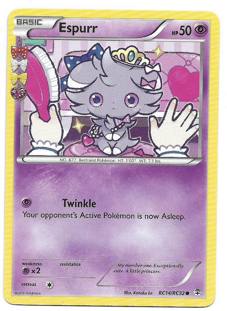 Espurr RC14-32 Generations: Radiant Collection Regular Pokemon TCG