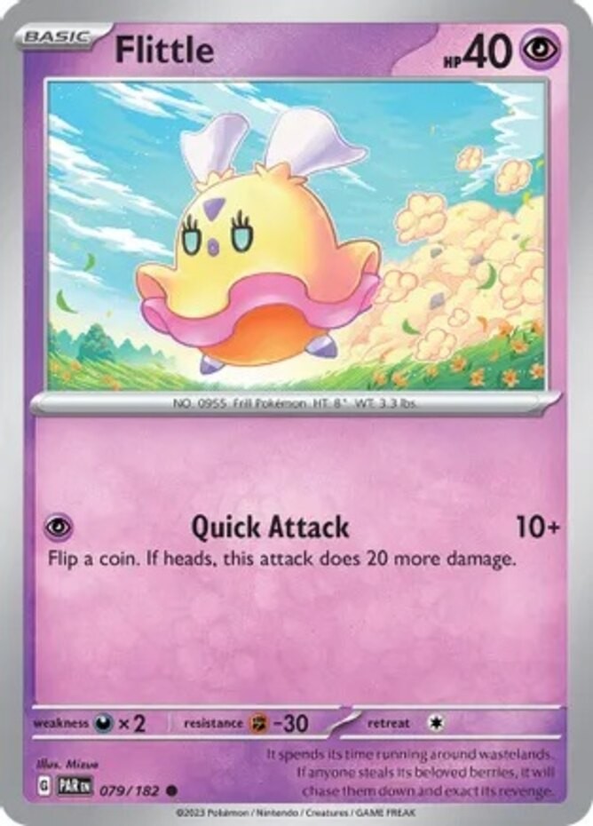Flittle – 079/182 – Common – Reverse Holo – Near Mint