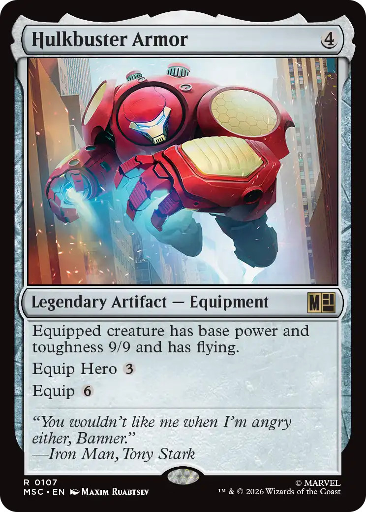 MTG Hulkbuster Armor MSC English