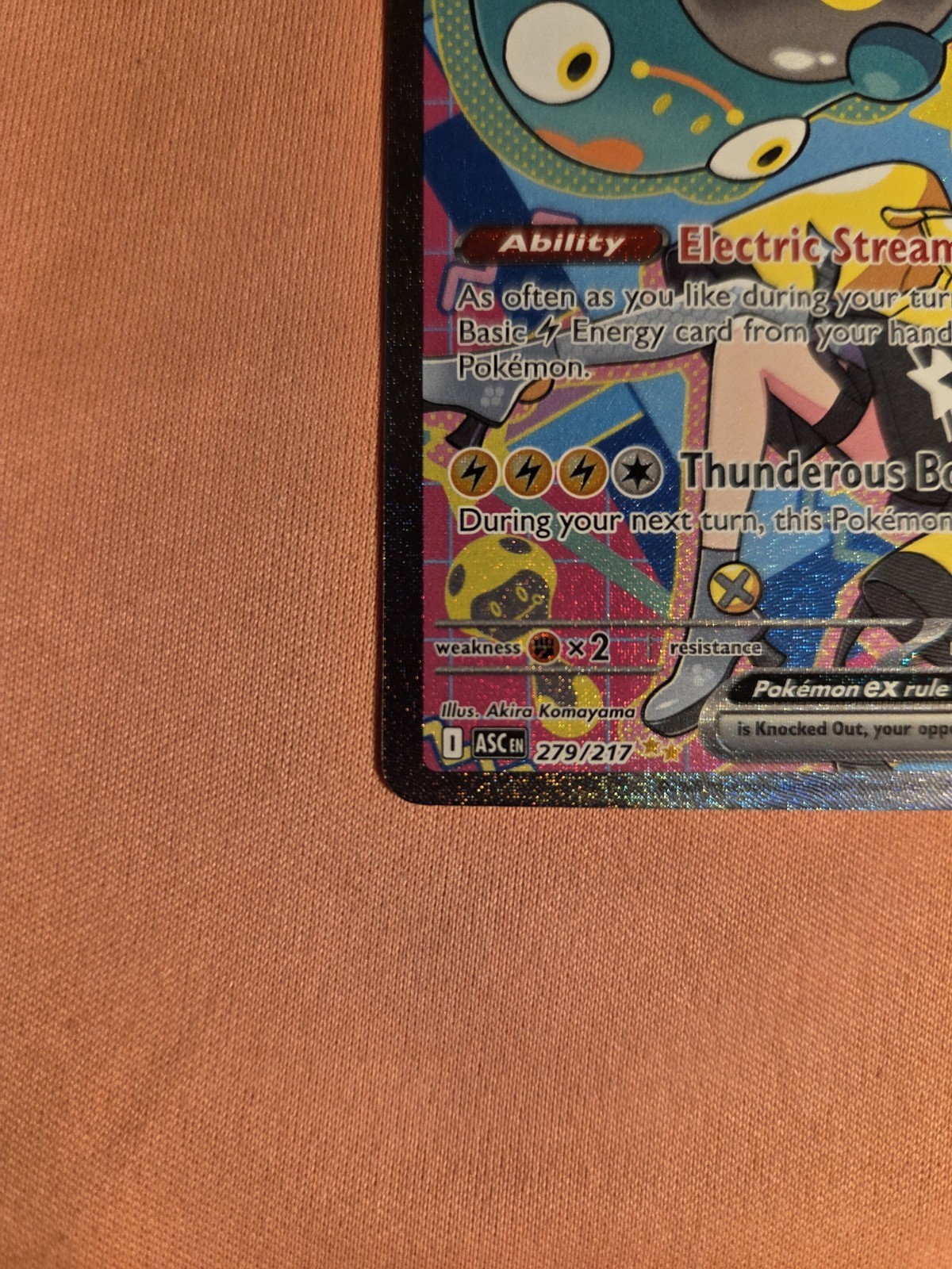 Ionos Bellibolt ex 279/217 Special Illustration Rare Pokemon Ascended Heroes NM