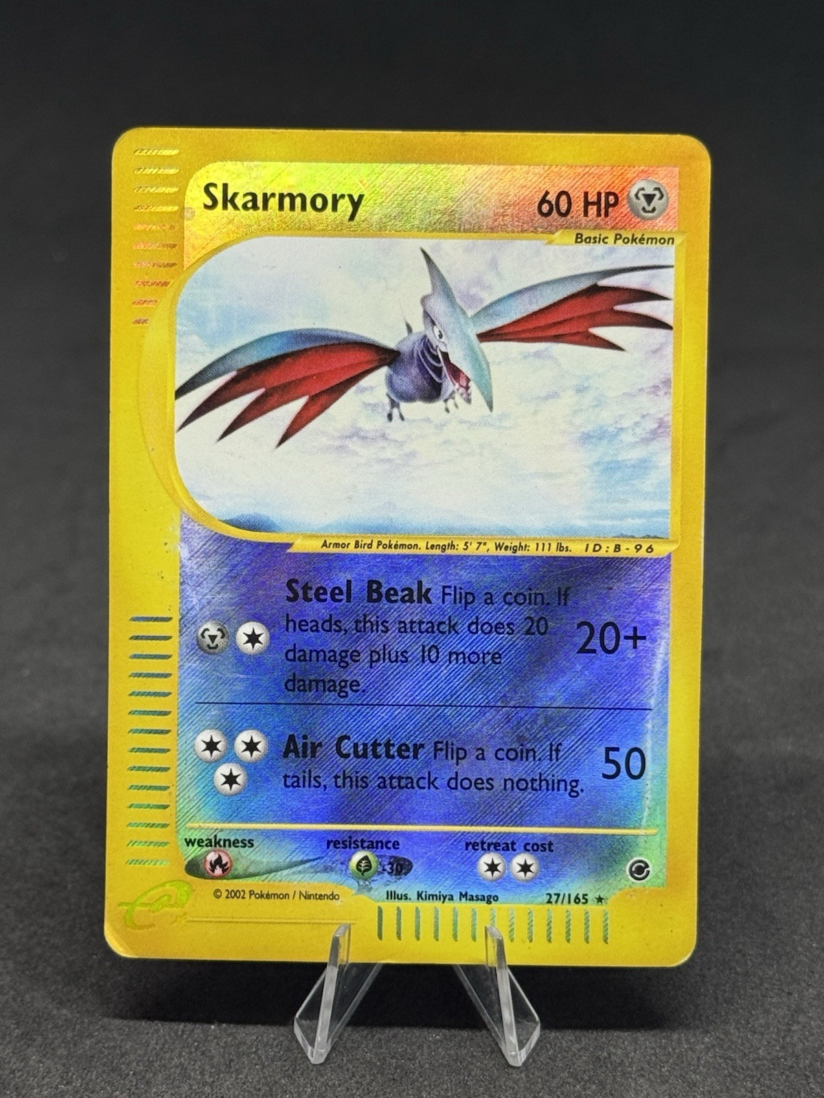 Skarmory 027/165 Expedition Base Set Reverse Holo