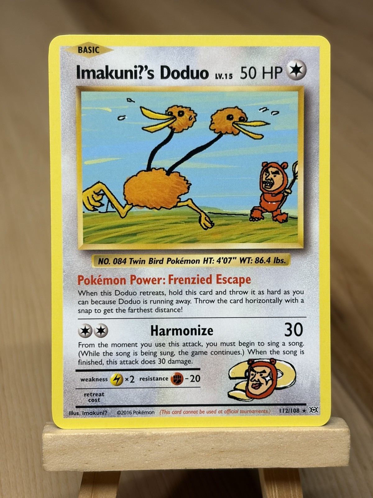 Pokémon TCG Imakuni?’s Doduo Evolutions 112/108 Secret Rare Basic English LP-NM