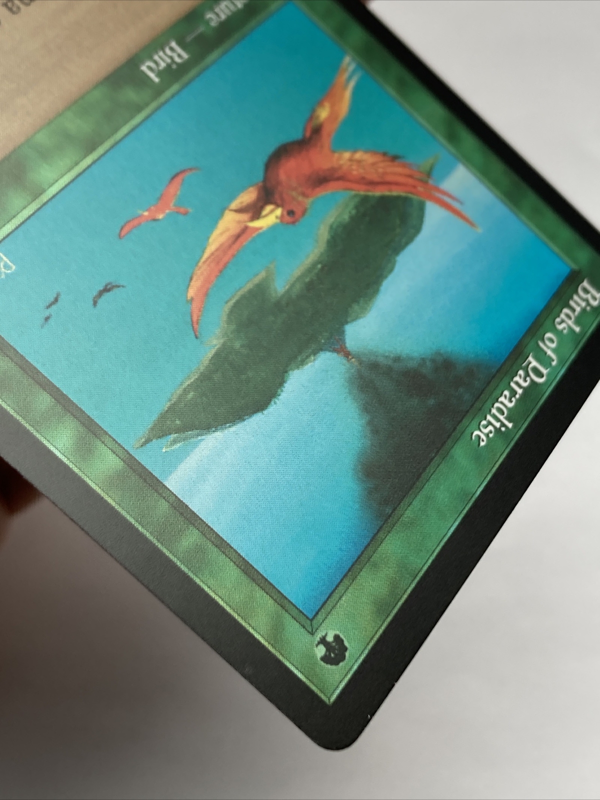 MTG Birds of Paradise *RETRO FRAME FOIL* Dominaria Remastered 336 NM