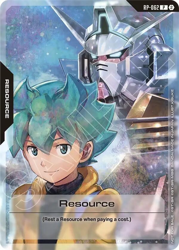 Resource Alternate Art Foil – RP-062 – Gundam TCG Card Game