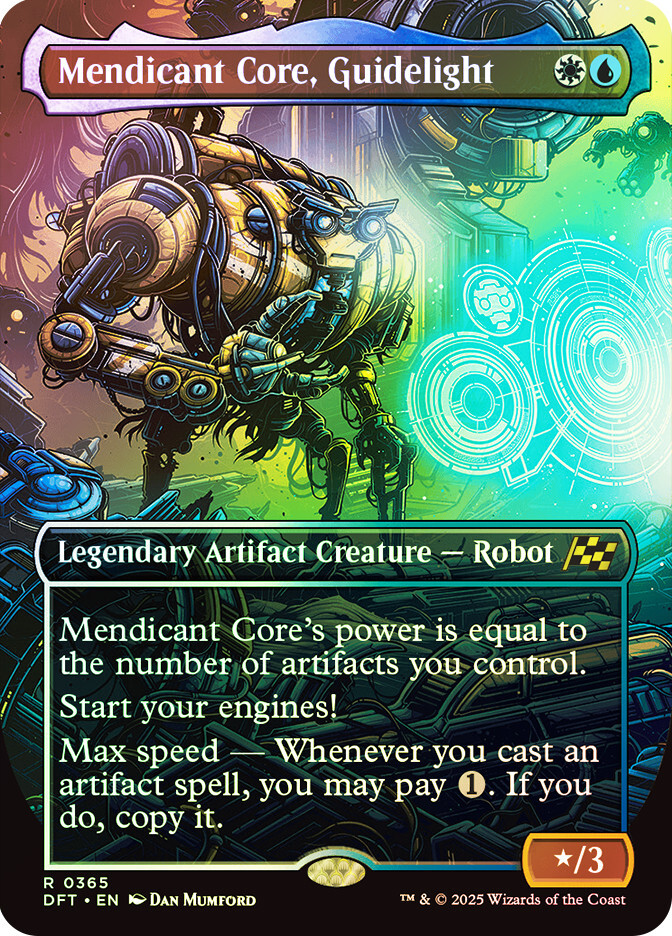 MTG FOIL Mendicant Core, Guidelight – Aetherdrift #365