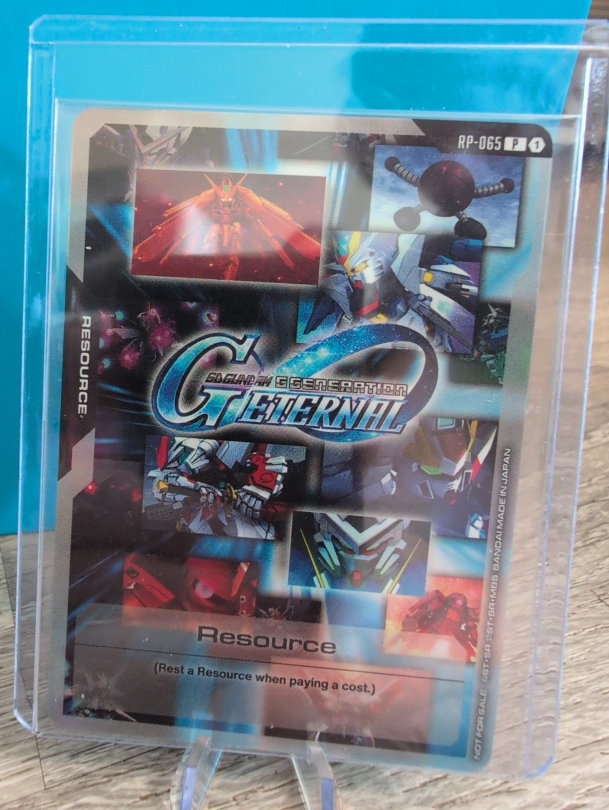FOIL Sealed SD Gundam Card Game TCG RP-065 Resource G Generation Eternal Promo