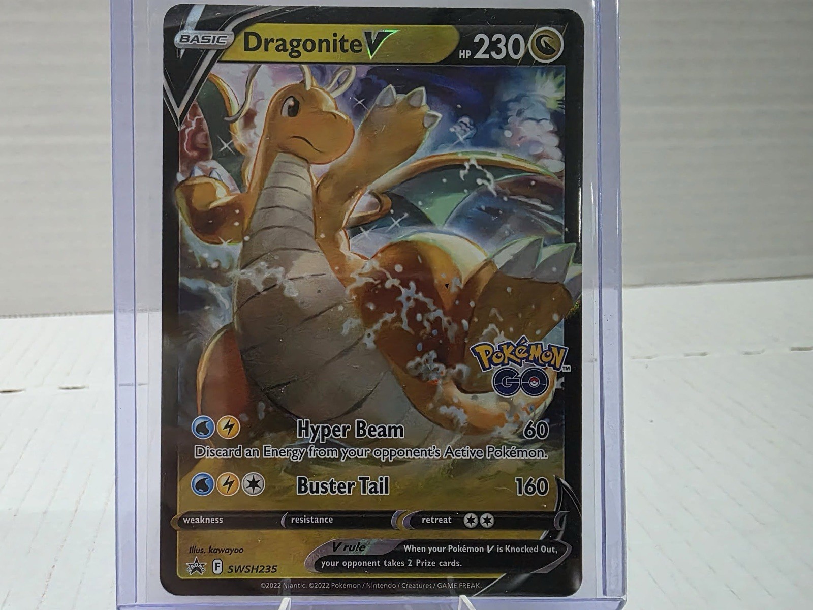 Dragonite V SWSH235 Sword & Shield Pokemon