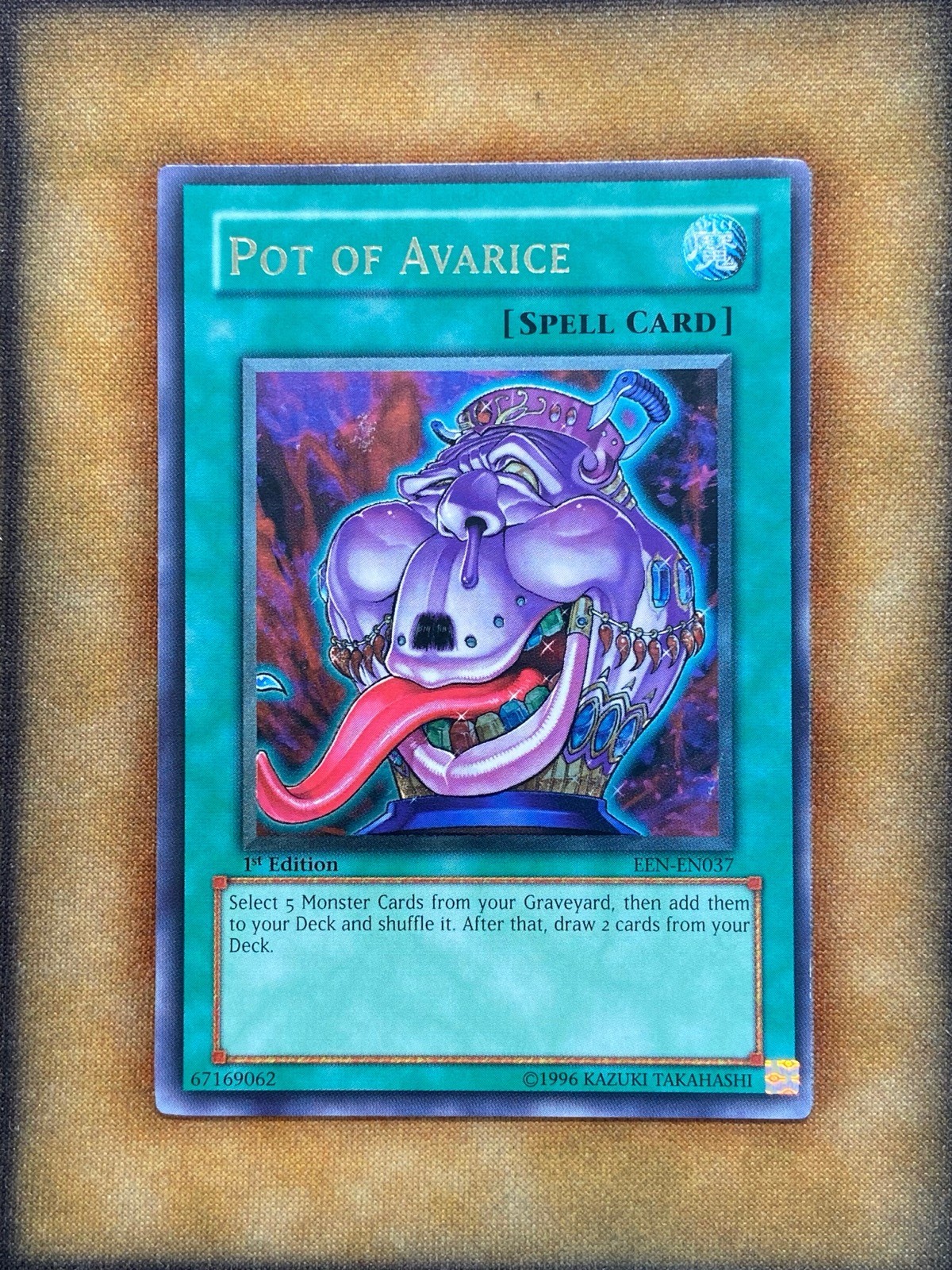 Yugioh Pot of Avarice EEN-EN037 Ultimate Rare 1st Ed NM