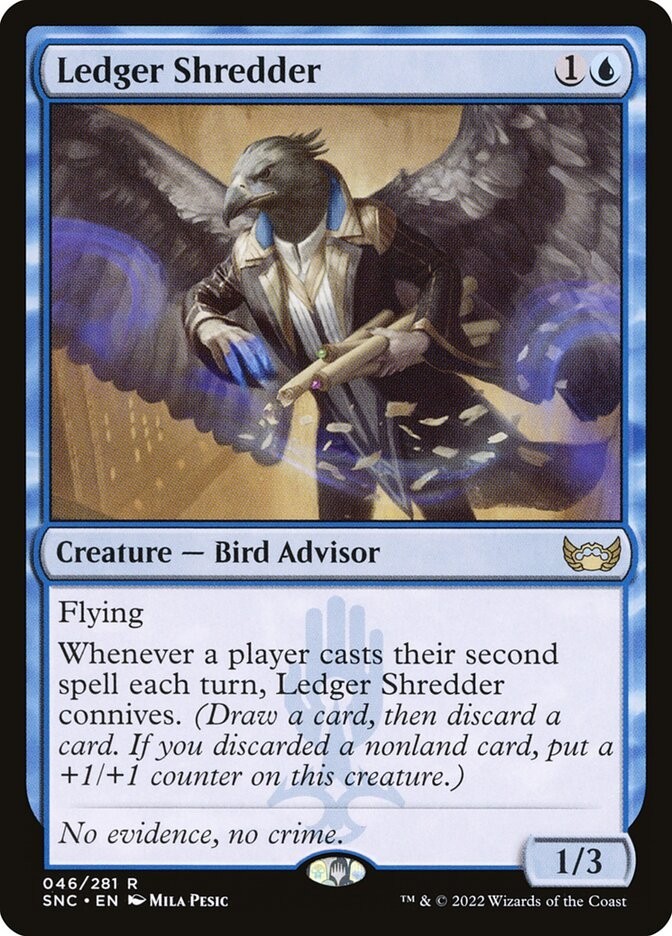 Streets of New Capenna Magic: The Gathering Ledger Shredder