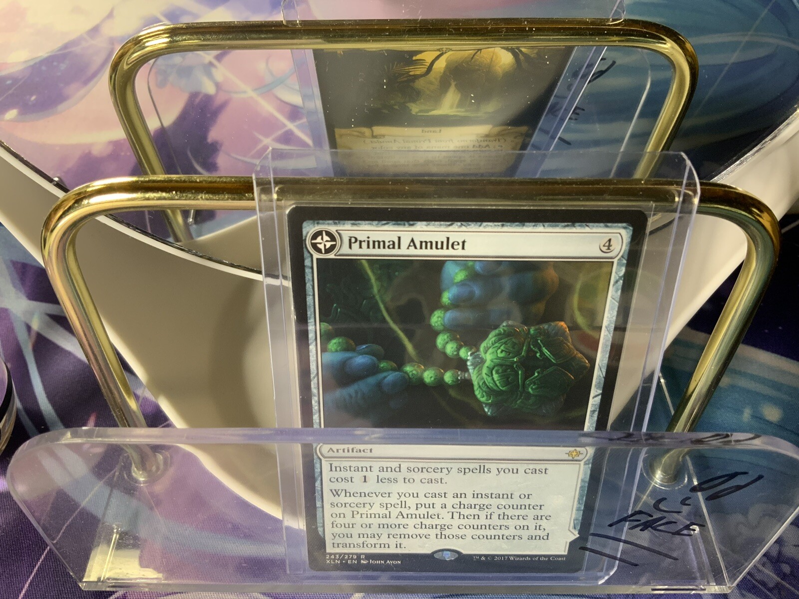 MTG – Primal Amulet – Ixalan – NM