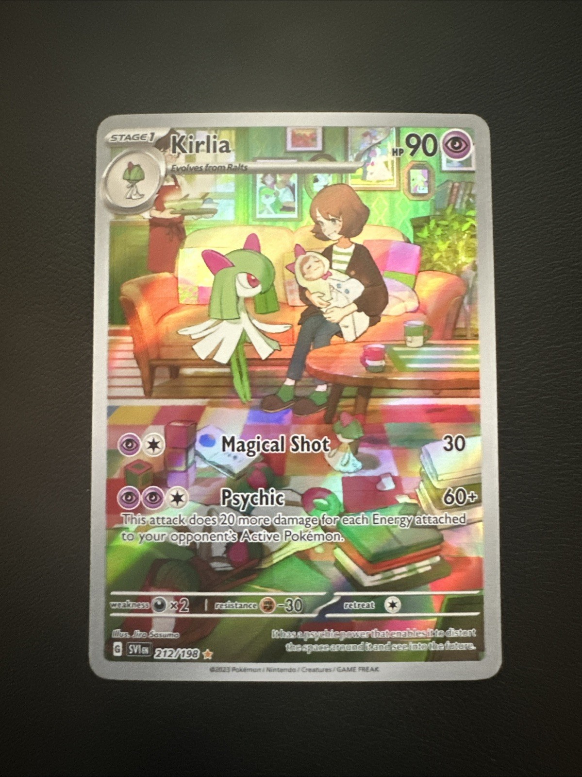 Kirlia 212/198 SV01: Scarlet & Violet Base Set Holo