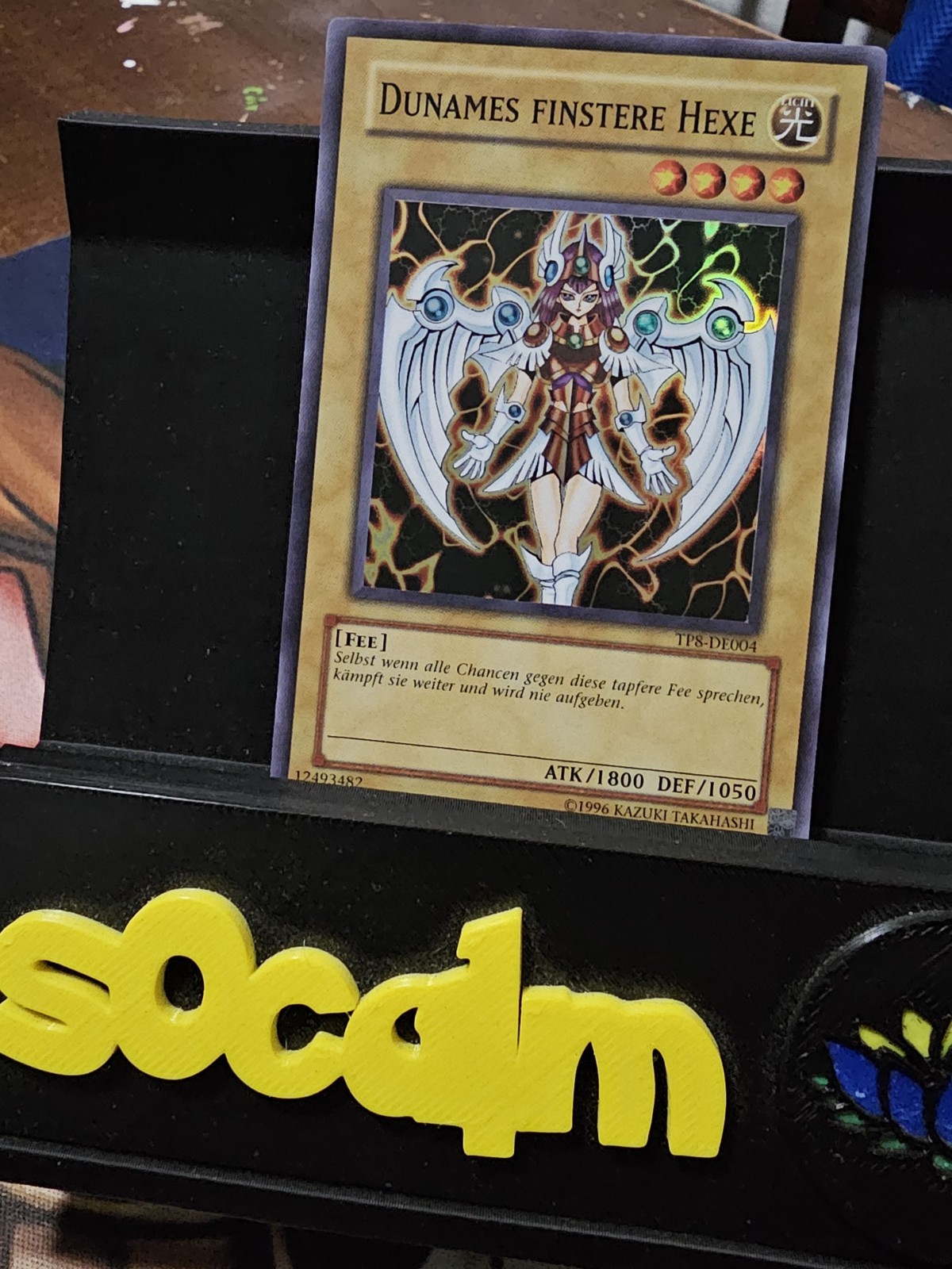 Dunames Dark Witch TP8-DE004 Super Rare Tournament Pack German Near Mint Yugioh