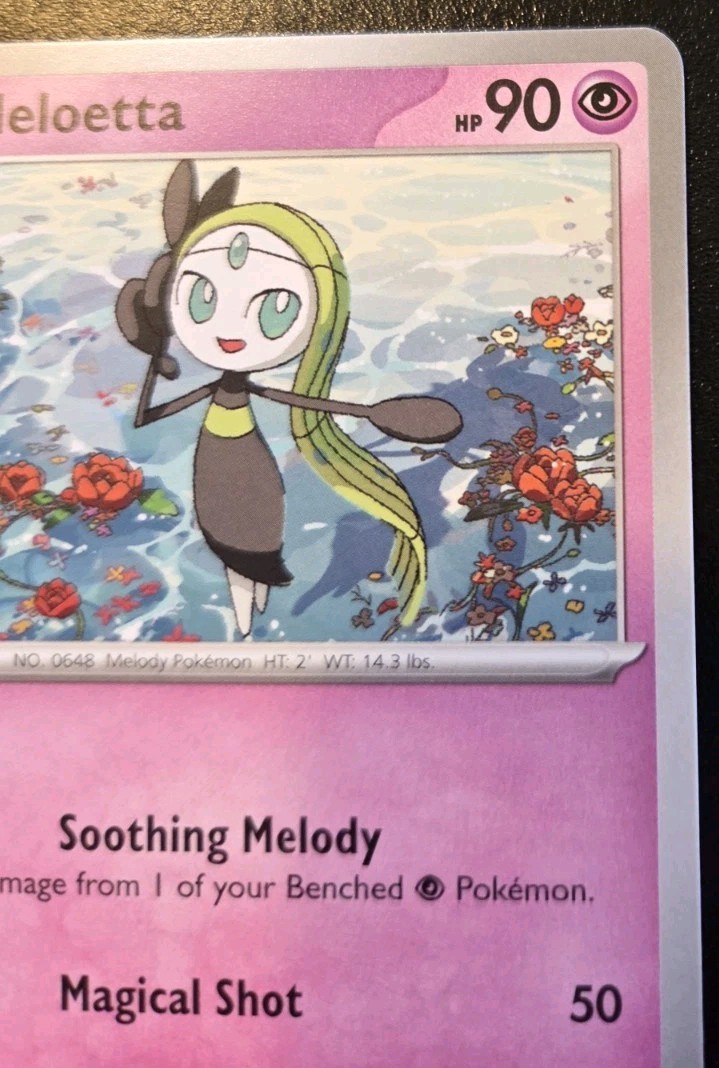 Meloetta 040/094 Uncommon Mega Evolution: Phantasmal Flames Pokemon TCG