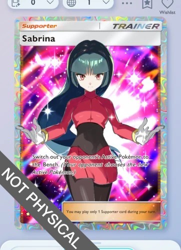 Pokemon TCG POCKET – Sabrina Full Art 2⭐, Genetic Apex, English