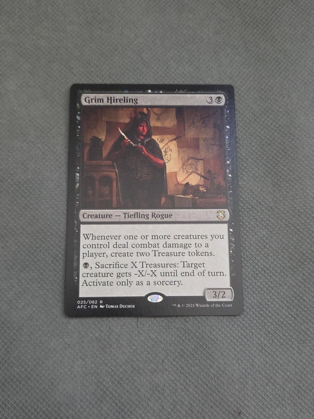 Grim Hireling Commander: Adventures in the Forgotten Realms Regular