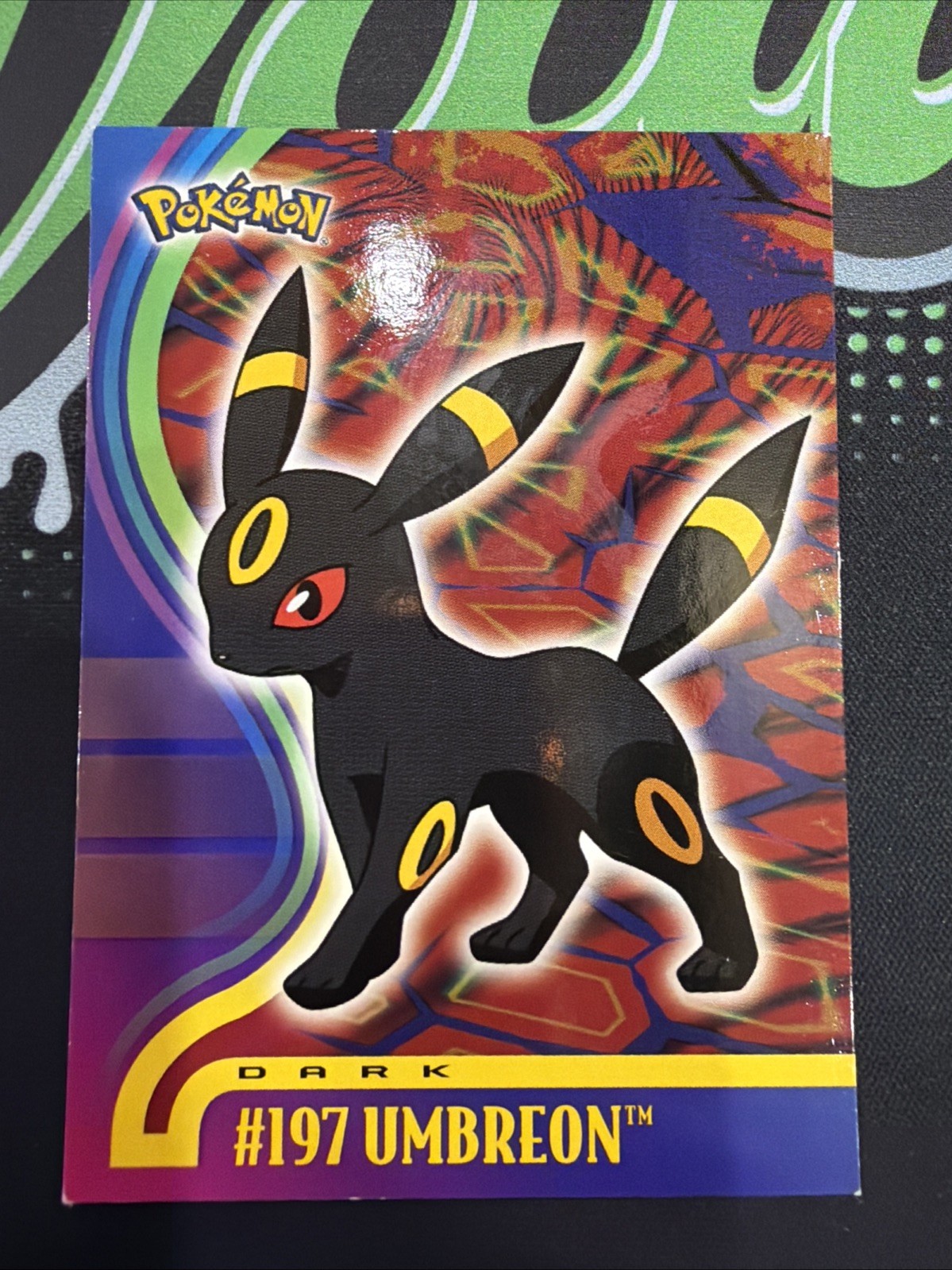 🌒 2001 Topps Pokemon Umbreon #197 Johto League Champions *VERY RARE*