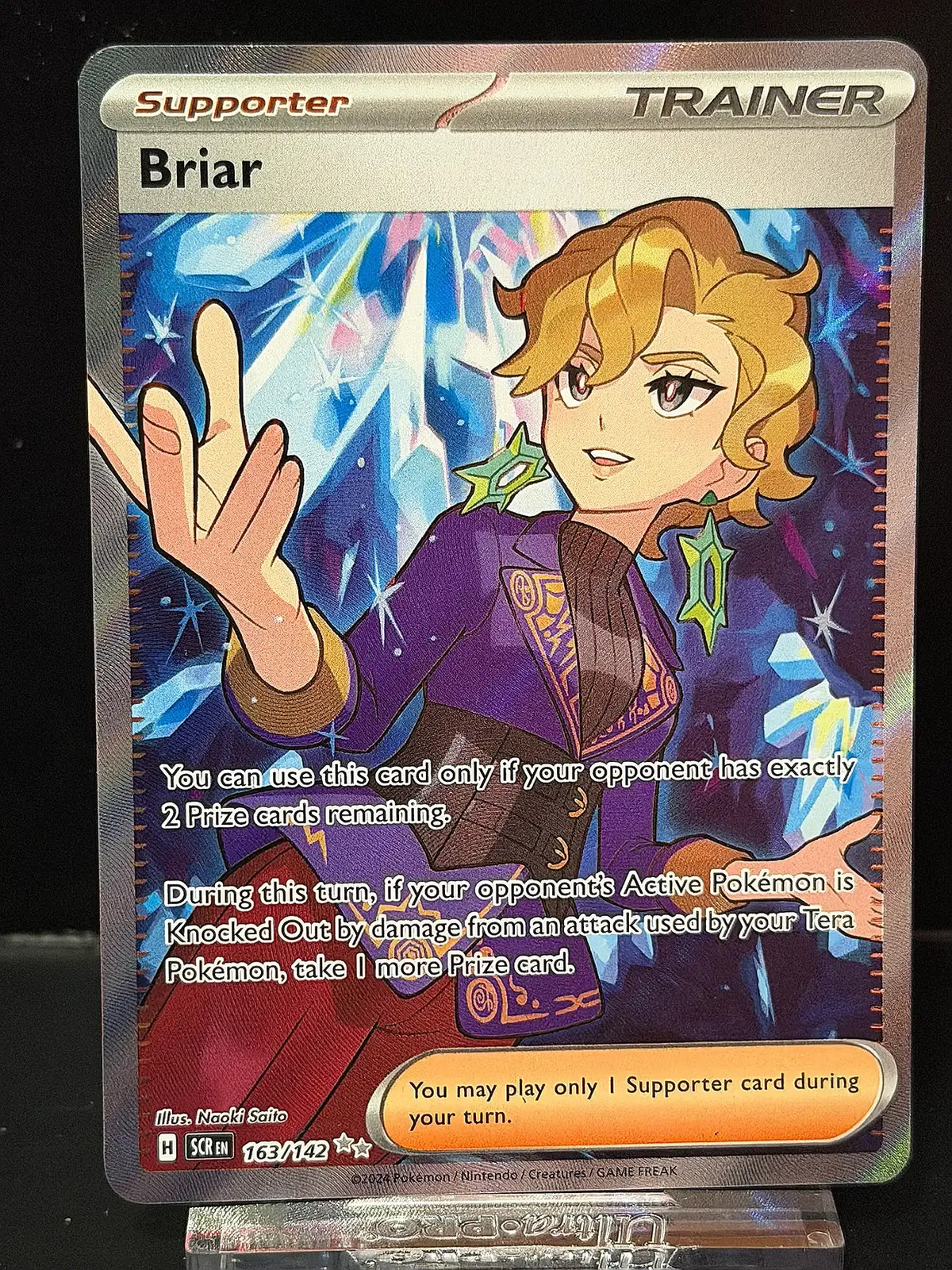 Briar – 163/142 Holo SV07: Stellar Crown NM