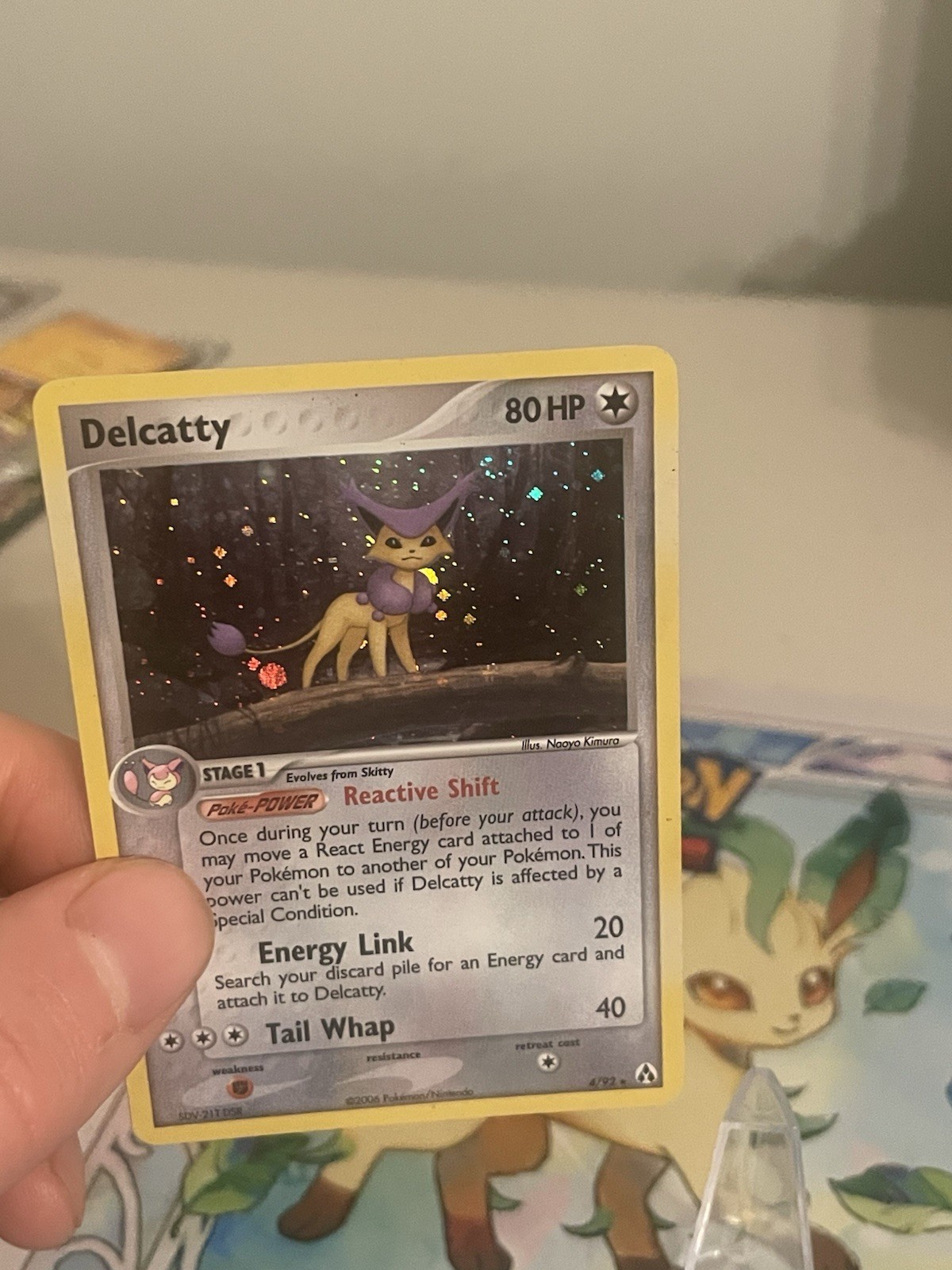 Delcatty 4/92 Legend Maker Holo Nice Swirl 🐱🔥