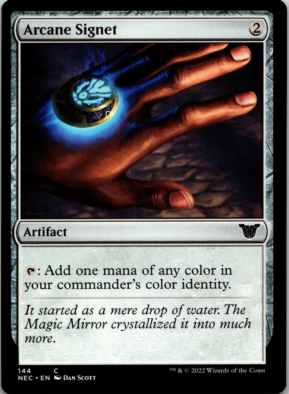 Arcane Signet 144 Commander: Kamigawa: Neon Dynasty MTG NM